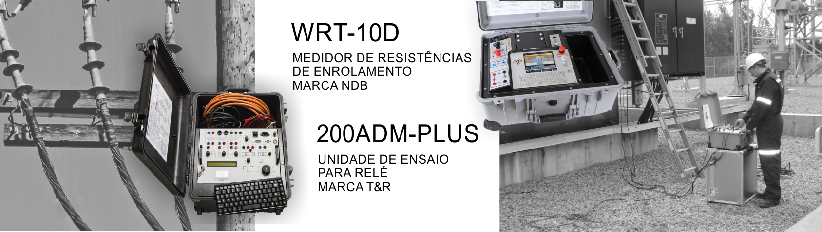 Medidor de resistências de enrolamento marca NDB