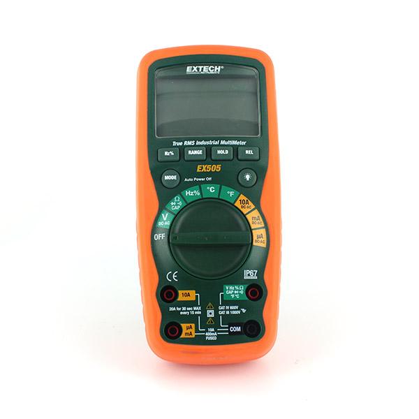Multímetro Industrial True RMS Extech Modelo EX505 Comercial Gonçalves
