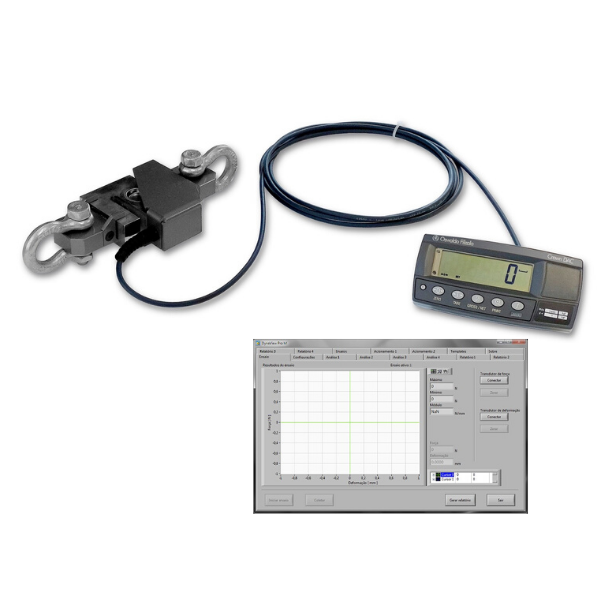Dinamômetro digital De 250kgf a 250.000kgf Crown Filizola Linha DAC