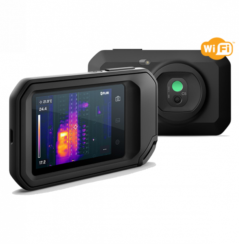 Câmera termográfica compacta Flir modelo C5 - Termovisor