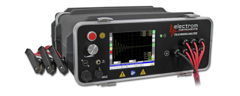 Analisador de enrolamento de motores Electrom modelo ITIG III