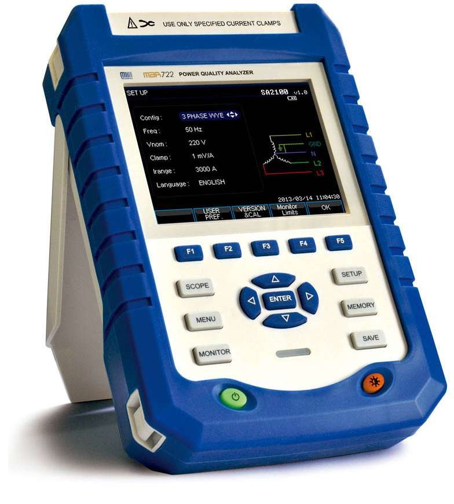 Analisador de Energia Trifásico Megabrás Modelo MAR-722