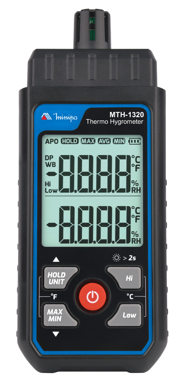 Termo-higrômetro Digital Minipa Modelo MTH-1320