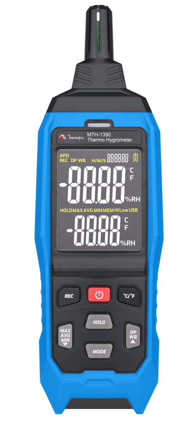 Termo-higrômetro Digital Minipa Modelo MTH-1390
