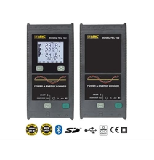 Analisador de qualidade de energia AEMC Modelos PEL-102 e PEL-103