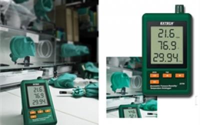 Registrador de pressão barométrica umidade temperatura Extech modelo SD700