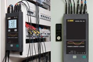 Analisador de qualidade de energia AEMC Modelos PEL-102 e PEL-103